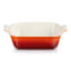 Pack Shot image of Le Creuset Stoneware Heritage Square Dish, 23cm