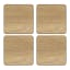 Creative Tops Naturals Oak Veneer Coasters, Set of 4