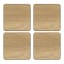 Creative Tops Naturals Oak Veneer Coasters, Set of 4