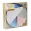 Creative Tops Geometric Palette Cork Coasters, Set of 4 packaging