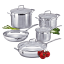 Scanpan Impact Cookware Set, 5 piece