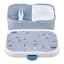 Mepal Campus Lunchbox - Sailors Bay angle with open lid