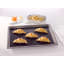 NoStik Reusable Baking Liner, on tray with croissants