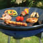 NoStik Reusable Non-Stick Skottel Liner on the braai stand