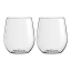 Humble & Mash Plastic Outdoor Red Wine Glasses, Set of 2