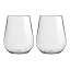 Humble & Mash Plastic Outdoor White Wine Glasses, Set of 2