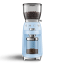 Smeg Retro Coffee Grinder, 150W, Pastel Blue