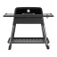 Everdure by Heston Blumenthal Furnace 3 Burner Gas Braai with Stand - Black front view 