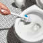 OXO Good Grips Toilet Brush with Rim Cleaner, lifestyle in use