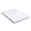 Pack Shot image of Linen Drawer White Cotton Flat Sheet