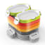 Angle image of Zoku Neat Stack Food Storage Set, 11-Piece