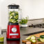 Magimix Power Jug Blender, 1.8L - Red on the table