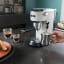 DeLonghi Dedica Pump Manual Espresso Coffee Machine, EC685 - Matte White