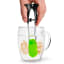 Dreamfarm Teafu Tea Infuser - Green infusing in hot water