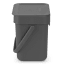 Angle image of Brabantia Sort & Go Waste Bin, 3L