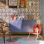 Popstrukt Sugar Cube Media Unit - Pigeon Blue in a playroom