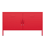 Popstrukt Sugar Cube Media Unit - Red Polka angle