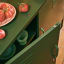Popstrukt Popcorn Media Unit - Dark Olive