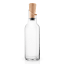 Pack Shot image of Eva Solo Glass Carafe with Wooden Stopper, 1L