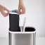 Action image of Joseph Joseph Split 6 Steel Recycling Bin, 6L