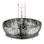 Detail image of Kuchenprofi Stainless Steel Steamer Insert