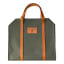 Pack Shot image of Pieter De Jager Canvas & Leather Log Carrier