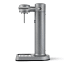 Aarke Aarke III Carbonator Sparkling Water Maker - Hammertone Grey side view 