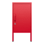 Popstrukt Sugar Cube Side Table - Red Polka angle