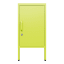 Popstrukt Sugar Cube Side Table - Cyber Lime angle