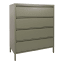 Popstrukt Bon-Bon Chest of Drawers - Moss Grey