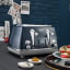 Lifestyle image of DeLonghi Icona Capitals 4-Slice Toaster, 1800W