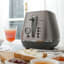 DeLonghi Distinta Flair 2 Slice Toaster - on the table