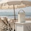 Fieldbar Drinks Cooler Box, 10L - Safari White by the beach