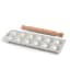Pack Shot image of Marcato Classic Round 12 Hole Ravioli Mould & Rolling Pin