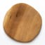 Angle image of Pieter De Jager Rustic Wooden Serving Plate, 29cm