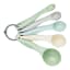 Pack Shot image of KitchenCraft Colourworks Classics Measuring Spoon Set, 5-Piece
