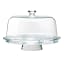 Pack Shot image of Borgonovo 6-in-1 Footed Glass Plate with Dome