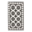 Pack Shot image of Fotakis Rugs & Floors Modas Charcoal & White Tile Vinyl Rug