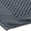 Terry Lustre Waffle Weave 525gsm Bath Mat, Charcoal