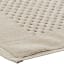 Terry Lustre Waffle Weave 525gsm Bath Mat, Stone