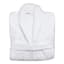 Pack Shot image of Club Classique White Unisex Fleece Bathrobe