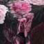 Detail image of DSA Botanica Black Peony Rectangular Tablecloth