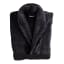 Pack Shot image of Club Classique Black Unisex Fleece Bathrobe