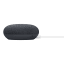 Side view of the Google Nest Mini Smart Speaker, Charcoal