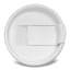 MiiR Travel Tumbler Lid, white. Top view