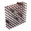 RTA Global Self Assembly Dark Pink Wine Rack