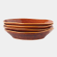 Mervyn Gers Glazed Stoneware Pasta Bowls, Set of 4 - Brown