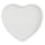 Le Creuset Heart Spoon Rest, 13cm - White angle