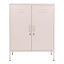 Popstrukt Sugar Cube Storage Cabinet - Blush angle