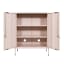 Popstrukt Sugar Cube Storage Cabinet - Blush angle